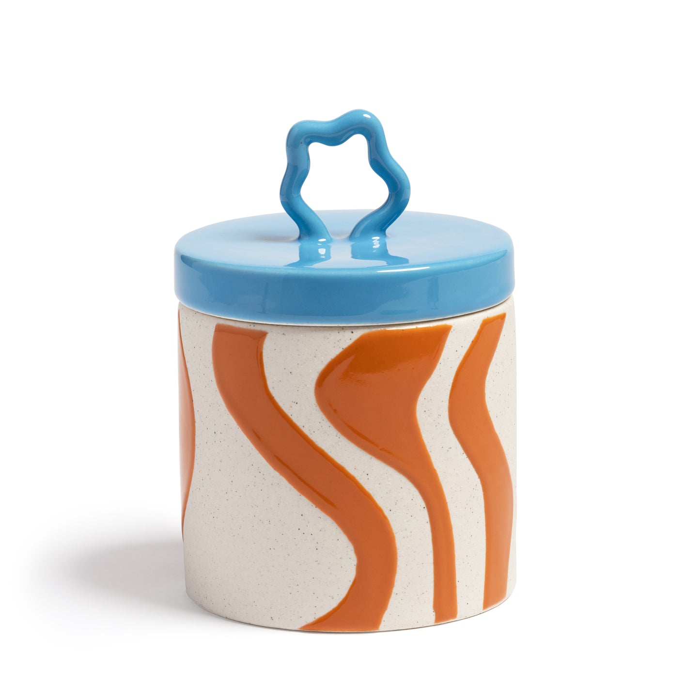 Vorratsdose Liquid - orange/blau